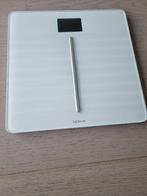 Weegschaal Nokia wit, Elektronische apparatuur, Weegschalen, Ophalen, 100 kg of meer, Personenweegschaal, Fijner dan 1 gram