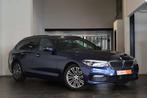 BMW 5 Serie 520 520dAs Touring Sport Line Memory *BTW* Garan, Auto's, BMW, Automaat, 4 cilinders, Blauw, Bedrijf