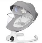 Elektrische wiegstoel met afstandsbediening en Bluetooth, Kinderen en Baby's, Wipstoeltjes, Verstelbaar, Schommelstoel, Zo goed als nieuw
