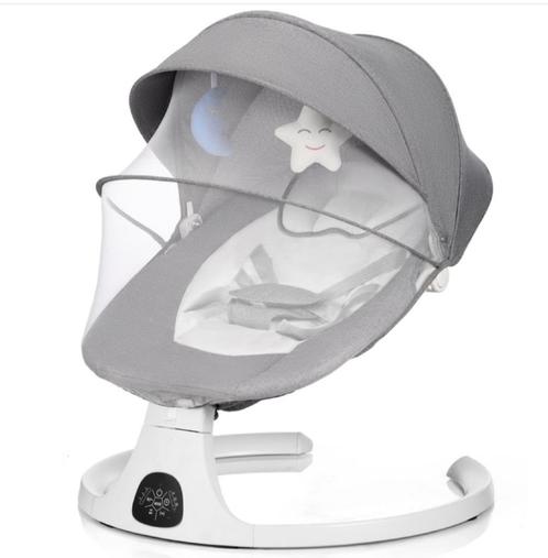 Elektrische wiegstoel met afstandsbediening en Bluetooth, Kinderen en Baby's, Wipstoeltjes, Zo goed als nieuw, Schommelstoel, Overige merken