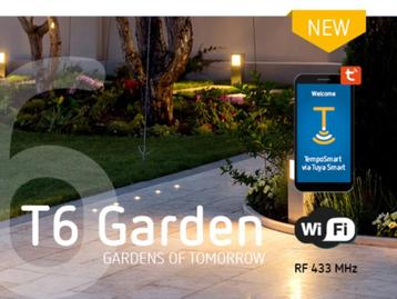 T6 Garden - WiFi en RF ontvanger voor 6 kanalen