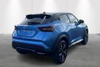 Nissan Juke N-Design DCT + technology pack, Auto's, Automaat, Stof, Gebruikt, Blauw