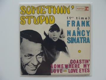 Frank & Nancy Sinatra – Somethin' Stupid (1967), Enlèvement ou Envoi, 7 pouces, Pop, EP