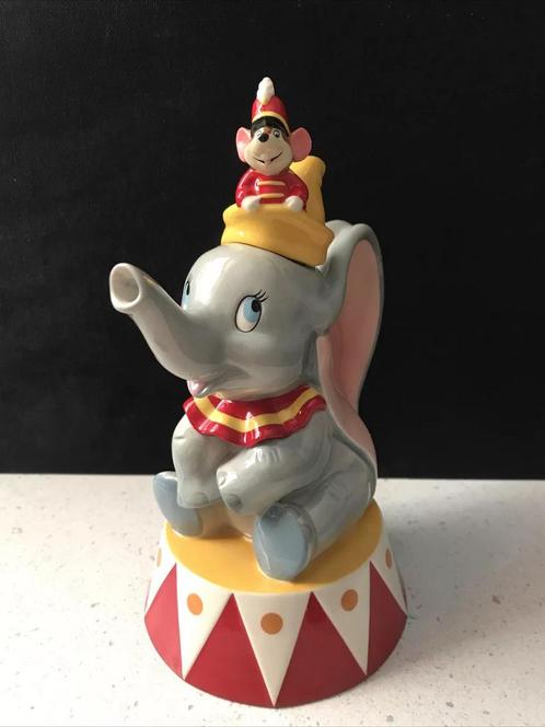Disney Collection Limited ED 489 Theepot Dombo Dumbo Timothy, Verzamelen, Disney, Zo goed als nieuw, Servies, Overige figuren