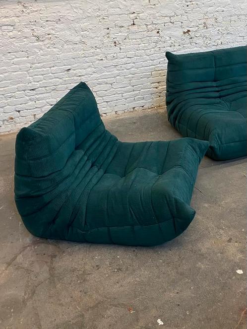Originele Togo 1-zit | Ligne Roset in ribfluweel, Huis en Inrichting, Zetels | Zetels en Chaises Longues, Zo goed als nieuw, Ophalen of Verzenden