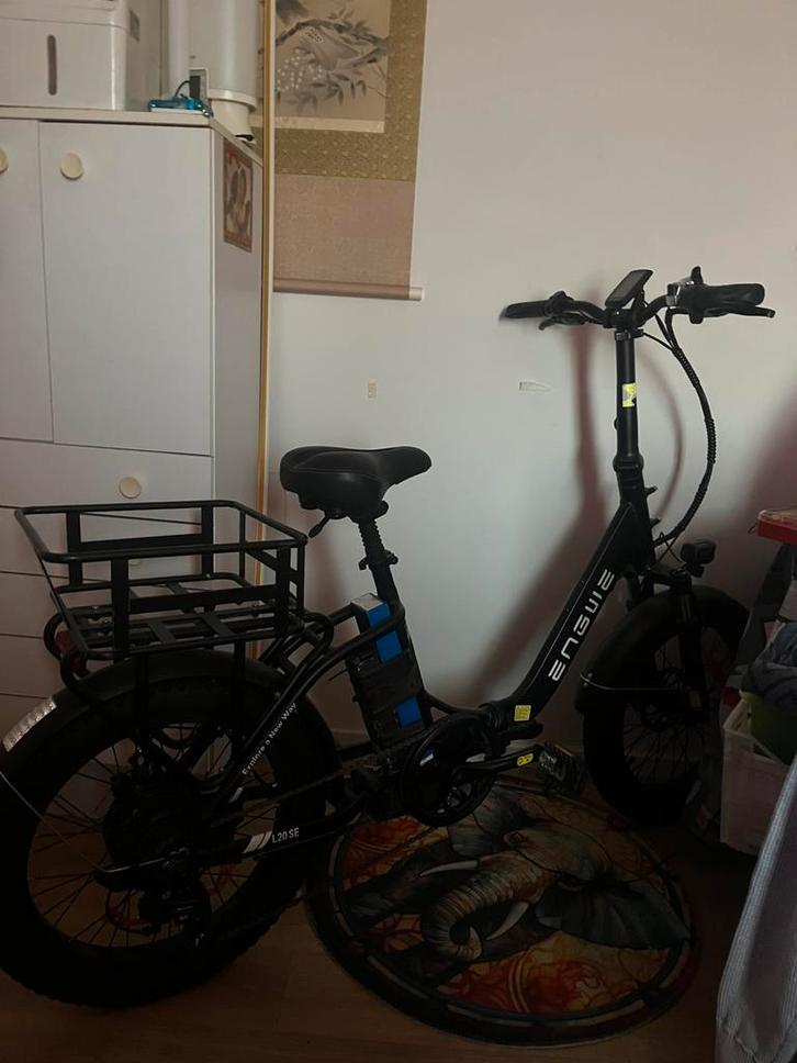 Engwe L20 plooibare fiets, Fietsen en Brommers, Elektrische fietsen, Zo goed als nieuw, Overige merken, 55 tot 59 cm, 30 tot 50 km per accu
