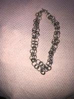 Gros collier en argent 925, Handtassen en Accessoires, Armbanden, Ophalen, Zo goed als nieuw, Zilver, Zilver