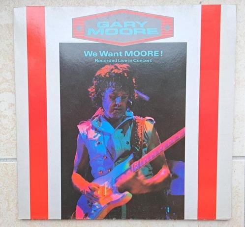 Gary Moore double 33T 'we want Moore !', CD & DVD, Vinyles | Hardrock & Metal, Enlèvement ou Envoi