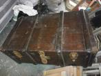 houten antieke koffer, Antiek en Kunst, Ophalen