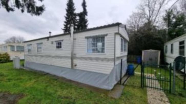 Mooie stacaravan met afgesloten tuin en 2 zonnige terrassen., Caravans en Kamperen, Stacaravans, Ophalen of Verzenden