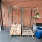 Karren voor hout, magazijn ed, Ophalen, Gebruikt, IJzer, Gaashekwerk