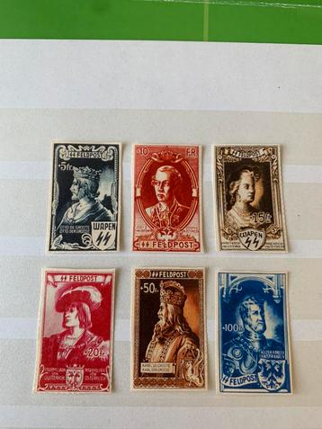 Ongetande postzegel België