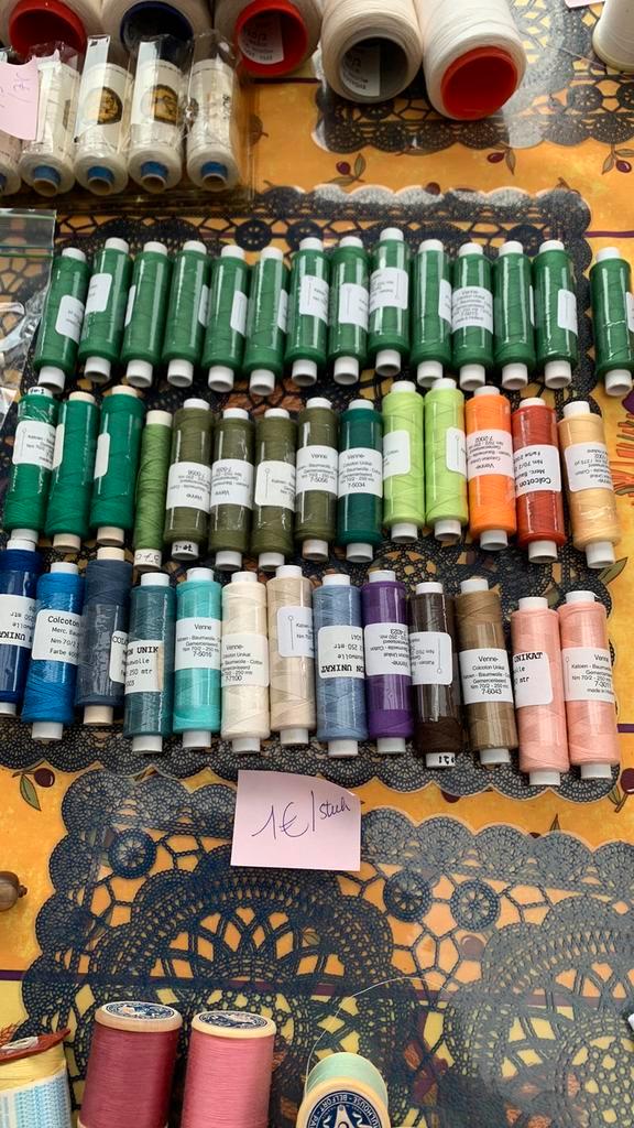 Fil de coton et épingles pour dentelle, Hobby & Loisirs créatifs, Dentelle, Comme neuf, Enlèvement