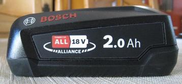 Batterie Bosch 2 Ah beschikbaar voor biedingen