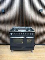 Mooie Boretti Fornuis Antraciet 90cm breed (Gratis bezorgen), Ophalen of Verzenden, Oven