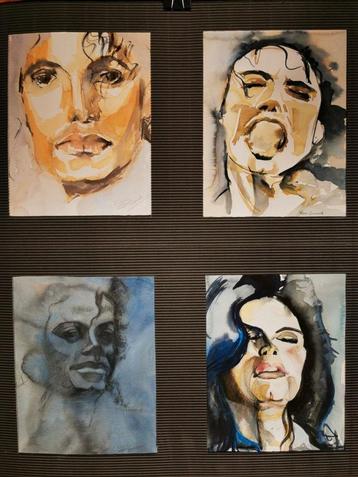 Unieke collectie portretten van Michaël Jackson jaren’80/‘90 beschikbaar voor biedingen