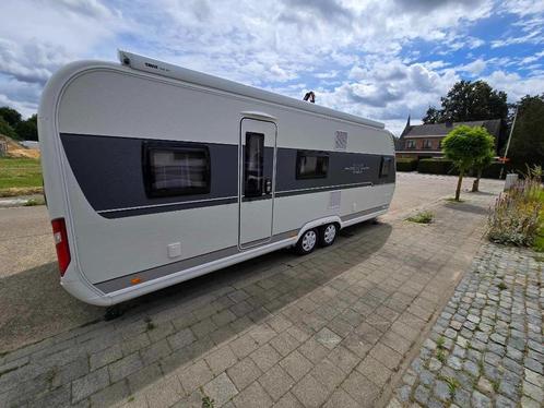 Caravan Hobby 650KMFE met 7 slaapplaatsen ‼️‼️‼️, Caravans en Kamperen, Caravans, Particulier, meer dan 6, Hobby, Airco, Disselslot