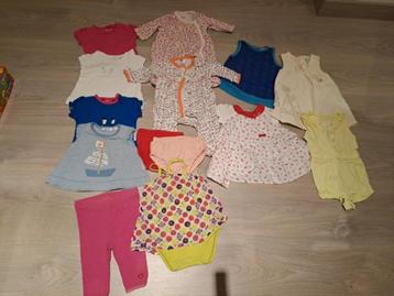 Ensemble de vêtements pour filles - taille 50/56, Enlèvement ou Envoi, Comme neuf, Taille 50