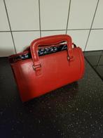 lederen handtas prima staat, Handtassen en Accessoires, Tassen | Damestassen, Ophalen, Zo goed als nieuw, Handtas