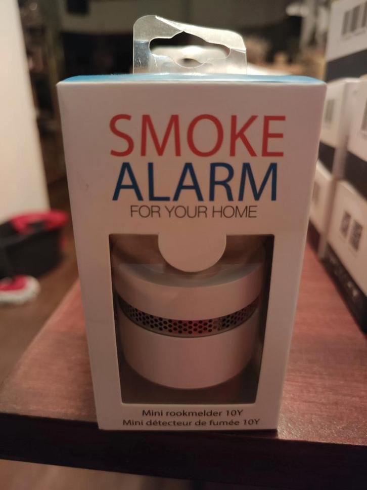 10 Brandalarmen nieuw in doos, Doe-het-zelf en Bouw, Alarmsystemen, Nieuw, Detector, Sensor of Melder, Rook, Draadloos, Ophalen