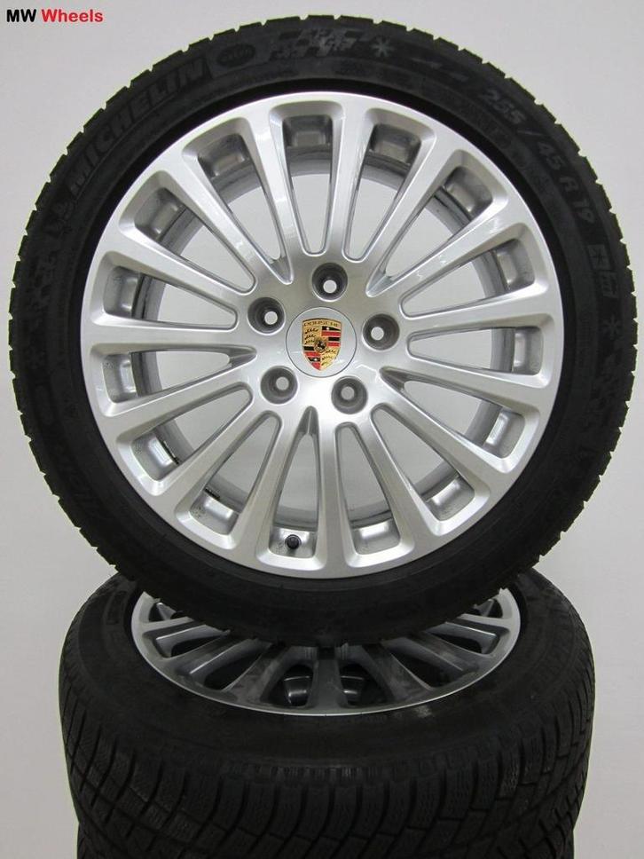 Porsche 19 inch Origineel Panamera velgen met winterbanden, Auto-onderdelen, Banden en Velgen, Banden en Velgen, Winterbanden