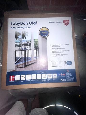 BabyDan Olaf veiligheidshek – NIEUW in doos – brede uitvoeri beschikbaar voor biedingen