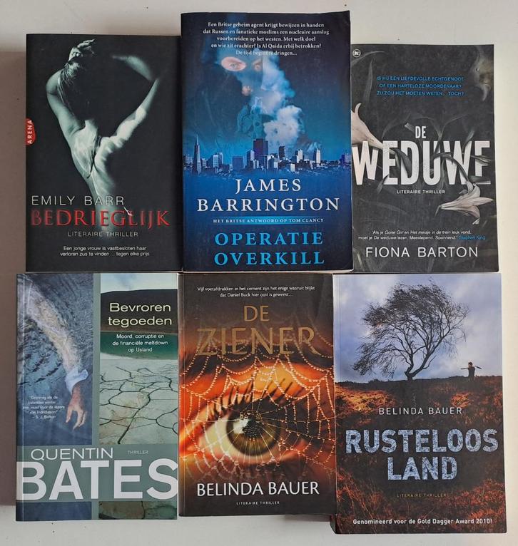 Thrillers & Detective & Oorlog (9), Boeken, Thrillers, Gelezen, Ophalen of Verzenden