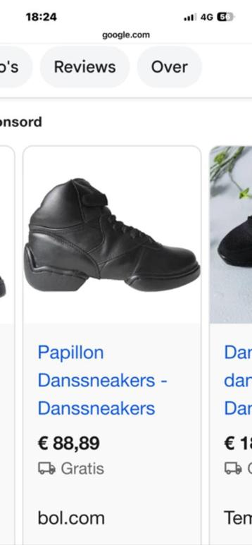 Danssneakers Papillon maat 38 beschikbaar voor biedingen