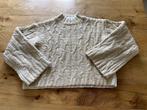 Goudkleurige korte gebreide trui Zara, Gebruikt, Meisje, Trui of Vest, Ophalen of Verzenden