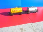 Trein HO Marklin tankwagens voor CC 2-rails of 3-spoornetwer, Gebruikt, Verzenden, Gelijkstroom of Wisselstroom, Wagon