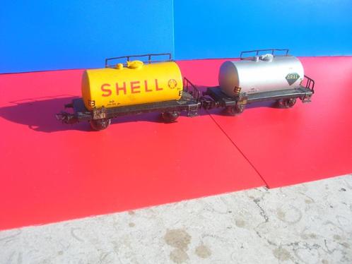 Trein HO Marklin tankwagens voor CC 2-rails of 3-spoornetwer, Hobby en Vrije tijd, Modeltreinen | H0, Gebruikt, Wagon, Gelijkstroom of Wisselstroom