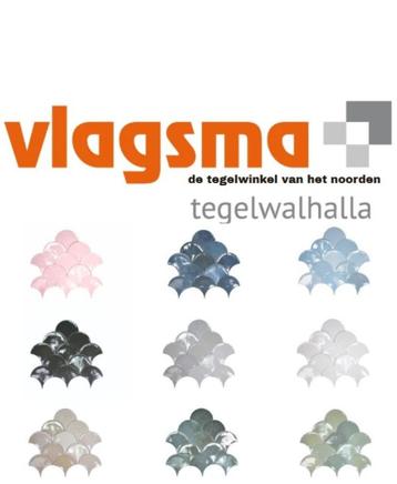 Visschub tegels - accenttegel badkamer - badkamer tegels beschikbaar voor biedingen