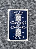 1 oude speelkaart brouwerij DE BAER te SINT-NIKLAAS, Enlèvement ou Envoi, Comme neuf, Carte(s) à jouer
