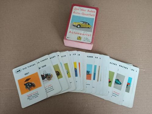 Auto Kwartet Jumbo (jaren 60), Antiek en Kunst, Antiek | Speelgoed, Verzenden