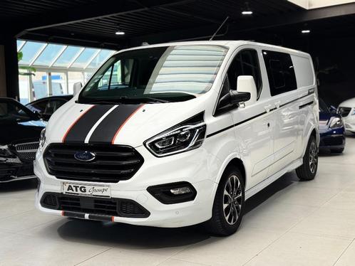Ford Transit Custom 2.0 TDCI 185CV SPORT DUBBELE CABINE LANG, Auto's, Ford, Bedrijf, Te koop, Transit, ABS, Achteruitrijcamera