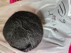 Zwarte mohair wol, Hobby en Vrije tijd, Ophalen of Verzenden, Nieuw