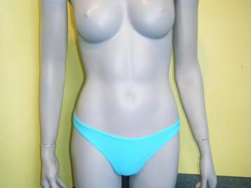 Bikinifun bikini string Blauw AQUA S 32 34 36 38 40 42, Envoi, Neuf, Bleu, Bikini