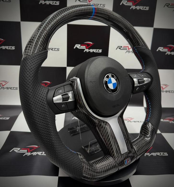 BMW M sport carbon stuur leer compleet upgrade, Auto-onderdelen, Besturing, BMW, Nieuw, Ophalen of Verzenden