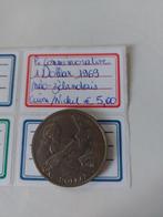 Nieuw-Zeelandse herdenkingsmunt van 1 dollar 1969, Ophalen of Verzenden