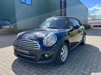 MINI Cooper Cabrio 1.6i 6vit / Leder / Airco / Alu velgen /, Autos, Mini, Cuir, Noir, 1598 cm³, 1240 kg