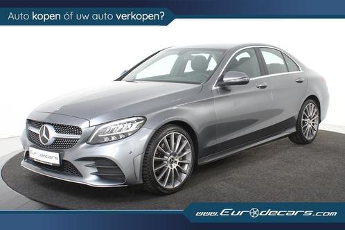 Mercedes C180 AMG-Line *1ste Eigenaar*Leer*2x AMG*Navigatie*, Auto's, Mercedes-Benz, Bedrijf, Te koop, C-Klasse, ABS, Achteruitrijcamera