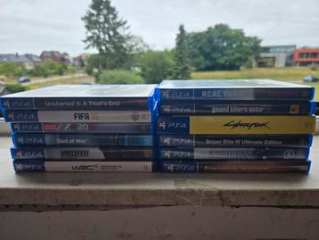 Verschillende ps4 games beschikbaar voor biedingen