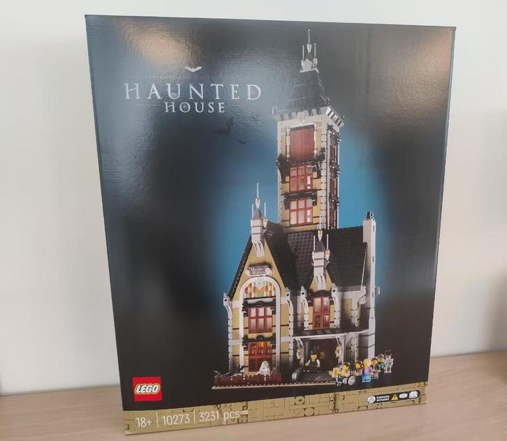 LEGO Icons 10273 Spookhuis, Kinderen en Baby's, Speelgoed | Duplo en Lego, Nieuw, Lego, Complete set, Ophalen of Verzenden