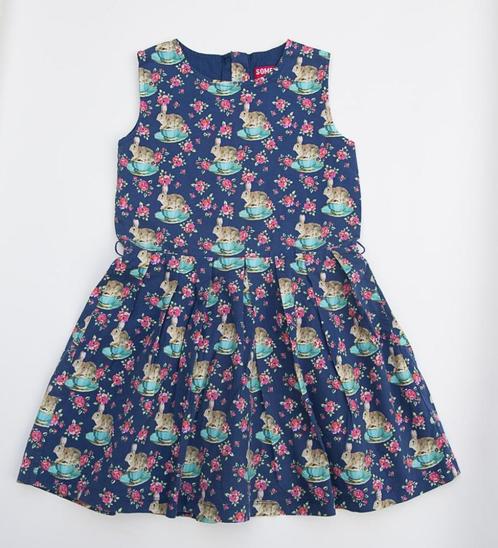 Jurkje Someone konijnen in een kopje - Maat 116, Kinderen en Baby's, Kinderkleding | Maat 116, Gebruikt, Meisje, Jurk of Rok, Ophalen of Verzenden