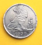 1939 5 francs NL-FR PA, Envoi, Métal, Monnaie en vrac