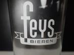 oud bierglaasje Feys, Enlèvement ou Envoi, Utilisé, Verre ou Verres, Autres marques