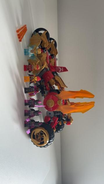 Lego Ninjago 71773- Kai’s Golden Dragon Raider - Compleet beschikbaar voor biedingen