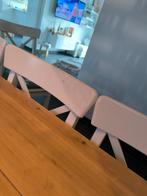 Chaises de salle à manger blanches, Maison & Meubles, Enlèvement, Une