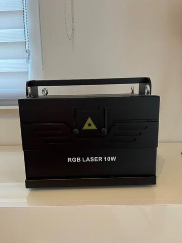 10 Watt meerkleurige diode LASER 