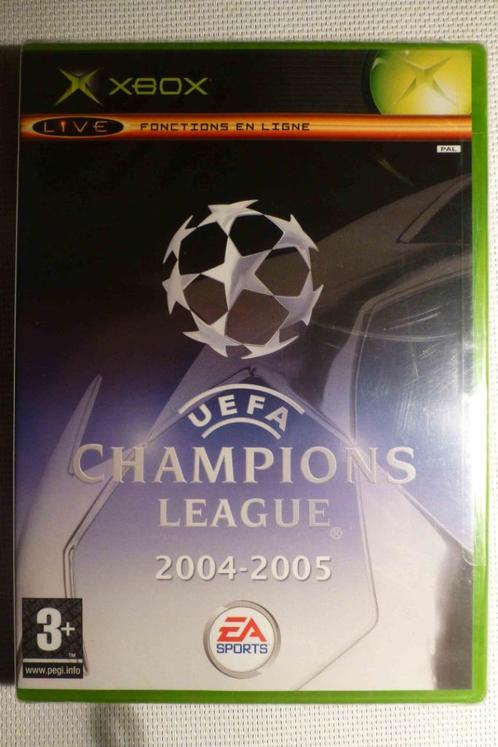 Jeu XBOX sous Blister UEFA Champions League 2004-2005, Consoles de jeu & Jeux vidéo, Jeux | Xbox Original, Neuf, Sport, Enlèvement ou Envoi